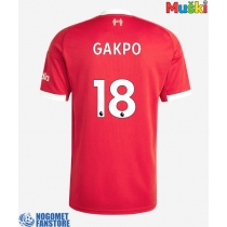Liverpool Cody Gakpo #18 Domaci Dres 2025-26 Kratak Rukav